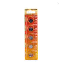 Batteria a bottone CR1616 3V 5pz al Litio - alta qualità, di grande durata - Dimensioni: L16xW16xH1.6mm Batteria a bottone CR1616 3V 5pz al Litio - alta qualità, di grande durata - Dimensioni: L16xW16xH1.6mm