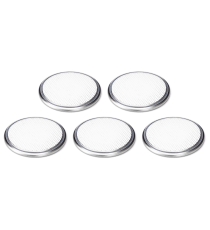 Batteria a bottone CR2025 3V 5pz al Litio - alta qualità, di grande durata - Dimensioni: L20xW20xH2.5mm