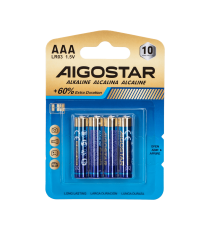 Batteria alcalina mini stilo AAA LR03 1.5V 4pz alta qualità, di grande durata - Senza mercurio e rispettoso dell'ambiente Batteria alcalina mini stilo AAA LR03 1.5V 4pz alta qualità, di grande durata - Senza mercurio e rispettoso dell'ambiente