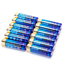 Batteria alcalina stilo AA LR6 1.5V 12pz alta qualità, di grande durata - Senza mercurio e rispettoso dell'ambiente Batteria alcalina stilo AA LR6 1.5V 12pz alta qualità, di grande durata - Senza mercurio e rispettoso dell'ambiente