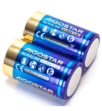 Batteria alcalina torcia D LR20 1.5V 2pz alta qualità, di grande durata - Senza mercurio e rispettoso dell'ambiente Batteria alcalina torcia D LR20 1.5V 2pz alta qualità, di grande durata - Senza mercurio e rispettoso dell'ambiente