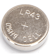 Batteria a bottone LR43 AG12 4pz 1.5V - alta qualità, di grande durata - Dimensioni: L11.6xW11.6xH4.2mm Batteria a bottone LR43 AG12 4pz 1.5V - alta qualità, di grande durata - Dimensioni: L11.6xW11.6xH4.2mm