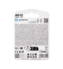 Batteria a bottone LR44 AG13 4pz 1.5V - alta qualità, di grande durata - Dimensioni: L11.6xW11.6xH5.4mm Batteria a bottone LR44 AG13 4pz 1.5V - alta qualità, di grande durata - Dimensioni: L11.6xW11.6xH5.4mm