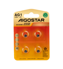 Batteria a bottone LR621 AG1 4pz 1.5V - alta qualità, di grande durata - Dimensioni: L6.8xW6.8xH2.15mm Batteria a bottone LR621 AG1 4pz 1.5V - alta qualità, di grande durata - Dimensioni: L6.8xW6.8xH2.15mm