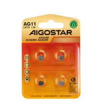 Batteria a bottone LR721 AG11 4pz 1.5V - alta qualità, di grande durata - Dimensioni: L7.9xW7.9xH2.15mm Batteria a bottone LR721 AG11 4pz 1.5V - alta qualità, di grande durata - Dimensioni: L7.9xW7.9xH2.15mm