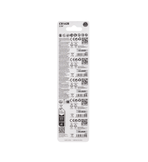 Batteria a bottone CR1620 3V 5pz al Litio - alta qualità, di grande durata - Dimensioni: L16xW16xH2.0mm Batteria a bottone CR1620 3V 5pz al Litio - alta qualità, di grande durata - Dimensioni: L16xW16xH2.0mm