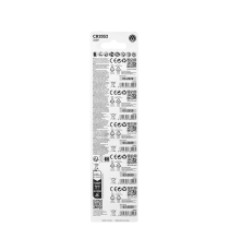 Batteria a bottone CR2032 3V 5pz al Litio - alta qualità, di grande durata - Dimensioni: L20xW20xH3.2mm Batteria a bottone CR2032 3V 5pz al Litio - alta qualità, di grande durata - Dimensioni: L20xW20xH3.2mm