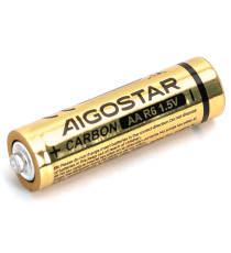 Batteria zinco-carbone stilo AA LR6 1.5V 4pz alta qualità, di grande durata - Senza mercurio e rispettoso dell'ambiente Batteria zinco-carbone stilo AA LR6 1.5V 4pz alta qualità, di grande durata - Senza mercurio e rispettoso dell'ambiente
