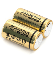Batteria zinco-carbone mezza torcia R14 MN1400 C 1.5V 2pz alta qualità, di grande durata - Senza mercurio Batteria zinco-carbone mezza torcia R14 MN1400 C 1.5V 2pz alta qualità, di grande durata - Senza mercurio