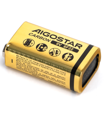 Batteria zinco-carbone 6F22 9V 1.5V 1pz alta qualità, di grande durata - Senza mercurio e rispettoso dell'ambiente Batteria zinco-carbone 6F22 9V 1.5V 1pz alta qualità, di grande durata - Senza mercurio e rispettoso dell'ambiente