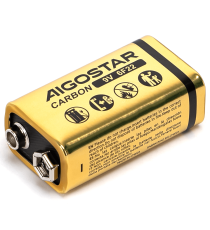 Batteria zinco-carbone 6F22 9V 1.5V 1pz alta qualità, di grande durata - Senza mercurio e rispettoso dell'ambiente Batteria zinco-carbone 6F22 9V 1.5V 1pz alta qualità, di grande durata - Senza mercurio e rispettoso dell'ambiente