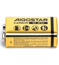 Batteria zinco-carbone 6F22 9V 1.5V 1pz alta qualità, di grande durata - Senza mercurio e rispettoso dell'ambiente Batteria zinco-carbone 6F22 9V 1.5V 1pz alta qualità, di grande durata - Senza mercurio e rispettoso dell'ambiente