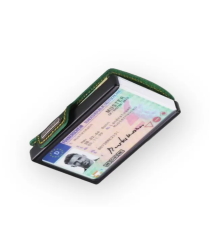 Porta tessere Mondraghi Racing green,mini wallet in pelle con protezione RFID,fino a 9 cards + banconote Made in Italy Porta tessere Mondraghi Racing green,mini wallet in pelle con protezione RFID,fino a 9 cards + banconote Made in Italy