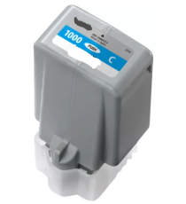 Cartuccia PFI1000C ciano 0547C001 ink pigmentato compatibile per Canon imagePROGRAF PRO-1000 capacità 80ml