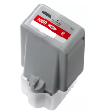 Cartuccia PFI1000R rosso 0554C001 ink pigmentato compatibile per Canon imagePROGRAF PRO-1000 capacità 80ml