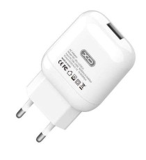 Caricatore da muro USB-A XO L37 - 1 porta Usb TYPE-A da 2.1A 5V bianco - ricarica rapida - caricabatteria con protezione Caricatore da muro USB-A XO L37 - 1 porta Usb TYPE-A da 2.1A 5V bianco - ricarica rapida - caricabatteria con protezione