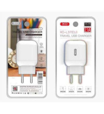 Caricatore da muro USB-A XO L37 - 1 porta Usb TYPE-A da 2.1A 5V bianco - ricarica rapida - caricabatteria con protezione Caricatore da muro USB-A XO L37 - 1 porta Usb TYPE-A da 2.1A 5V bianco - ricarica rapida - caricabatteria con protezione
