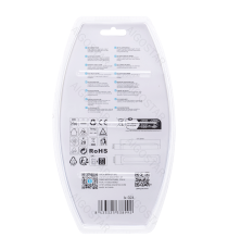 Luce led per armadio 17,8cm 35lm luce calda 3000K, 0.23W, on/off tramite pressione sulla luce, funzionamento a batteria!