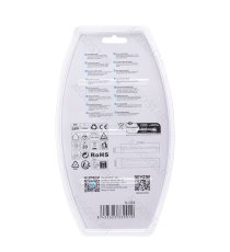 Luce led per armadio 17,8cm 100lm luce calda 3000K, 0.95W, on/off tramite pressione sulla luce, funzionamento a batteria!