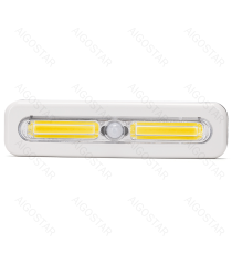 Luce led per armadio con sensore 17,8cm 80lm luce calda 3000K, 0.85W, on/off automatico tramite sensore, rilevamento fino a 5mt!