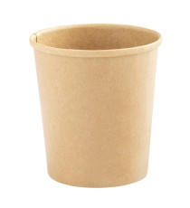Bowl per zuppe monouso - 780 ml - cartoncino  - avana - Signor Bio - conf. 25 pezzi Bowl per zuppe monouso - 780 ml - cartoncino  - avana - Signor Bio - conf. 25 pezzi