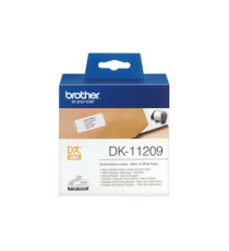 Brother - Rotolo 800 Etichette 29 x 62 mm - Nero/Bianco - DK-11209 Brother - Rotolo 800 Etichette 29 x 62 mm - Nero/Bianco - DK-11209