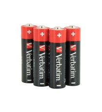 Pila stilo AA - 1,5V - alcaline - 49875 - Verbatim - blister 10 pezzi