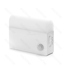 Luce led per armadio con sensore 40lm luce calda 3000K, 0.5W, on/off automatico tramite sensore + pulsante ,rilevamento a 3mt