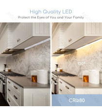 Tubo LED T5 4w,460 lumen,luce calda 3000K,lampada batten light misura L313xW22xH30mm Equivalenza incandescente: 39W