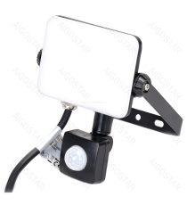 Flood light LED antiabbagliamento con sensore 30W 3300 lumen,luce naturale 4000K IP65 faro led Dimensioni: L152xW185xH54mm