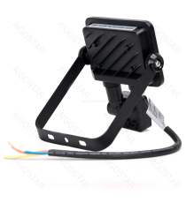 Flood light LED antiabbagliamento con sensore 30W 3300 lumen,luce naturale 4000K IP65 faro led Dimensioni: L152xW185xH54mm