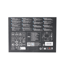 Flood light LED antiabbagliamento con sensore 30W 3300 lumen,luce naturale 4000K IP65 faro led Dimensioni: L152xW185xH54mm