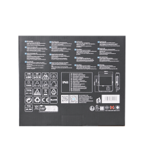 Flood light LED antiabbagliamento con sensore 50W 5500 lumen,luce naturale 4000K IP65 faro led Dimensioni: L198xW221xH54mm
