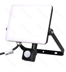 Flood light LED antiabbagliamento con sensore 50W 5500 lumen,luce fredda 6500K IP65 faro led Dimensioni: L198xW221xH54mm