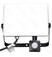 Flood light LED antiabbagliamento con sensore 50W 5500 lumen,luce fredda 6500K IP65 faro led Dimensioni: L198xW221xH54mm