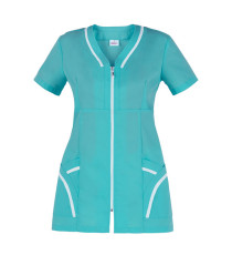 Casacca Altea - da donna - manica corta - taglia M - verde acqua - Giblor's