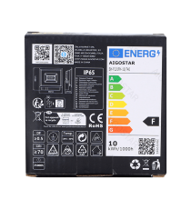 Flood light LED 10W 750 lumen,luce naturale 4000K IP65 faro led Dimensioni: L90xW86xH27mm Equivalenza incandescente 40W Serie05