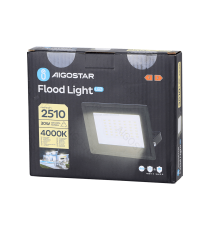 Flood light LED 30W 2510 lumen,luce naturale 4000K IP65 faro led Dimensioni:L150xW122xH27mm Equivalenza incandesc. 120W Serie05
