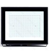 Flood light LED 200W 17600 lumen,luce naturale 4000K IP65 faro led Dimensioni:L400xW333xH32.5mm Equivalenza incand. 800W Serie05