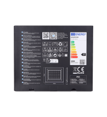 Flood light LED 200W 17600 lumen,luce naturale 4000K IP65 faro led Dimensioni:L400xW333xH32.5mm Equivalenza incand. 800W Serie05