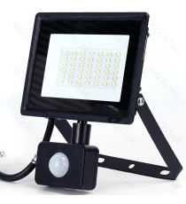 Flood light LED con sensore 30W 2510 lumen,luce naturale 4000K IP65 faro led Dimensioni:L189xW150xH53mm Serie05