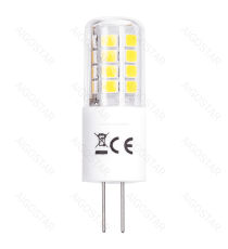 Lampadina Led G4 3W 360 lumen luce fredda 6500K Dimensioni:D13xH44mm Equivalenza incandescente:33W Angolo illuminazione 360 Lampadina Led G4 3W 360 lumen luce fredda 6500K Dimensioni:D13xH44mm Equivalenza incandescente:33W Angolo illuminazione 360