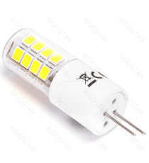Lampadina Led G4 3W 360 lumen luce fredda 6500K Dimensioni:D13xH44mm Equivalenza incandescente:33W Angolo illuminazione 360 Lampadina Led G4 3W 360 lumen luce fredda 6500K Dimensioni:D13xH44mm Equivalenza incandescente:33W Angolo illuminazione 360