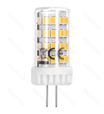 Lampadina Led G4 4W 480 lumen luce calda 3000K Dimensioni:D17xH42 mm Equivalenza incandescente:41W Angolo illuminazione 360 Lampadina Led G4 4W 480 lumen luce calda 3000K Dimensioni:D17xH42 mm Equivalenza incandescente:41W Angolo illuminazione 360