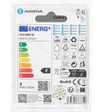 Lampadina Led G4 2.5W tondo 260 lumen luce fredda 6500K Dimensioni:D28xH34 mm Equivalenza incandescente:26W Angolo illum. 360 Lampadina Led G4 2.5W tondo 260 lumen luce fredda 6500K Dimensioni:D28xH34 mm Equivalenza incandescente:26W Angolo illum. 360